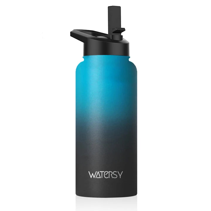 Stainless Steel Thermal Mug with Handle Large Capacity Insulated Cup Office and Home Tumbler Outdoor Sports Water Bottle