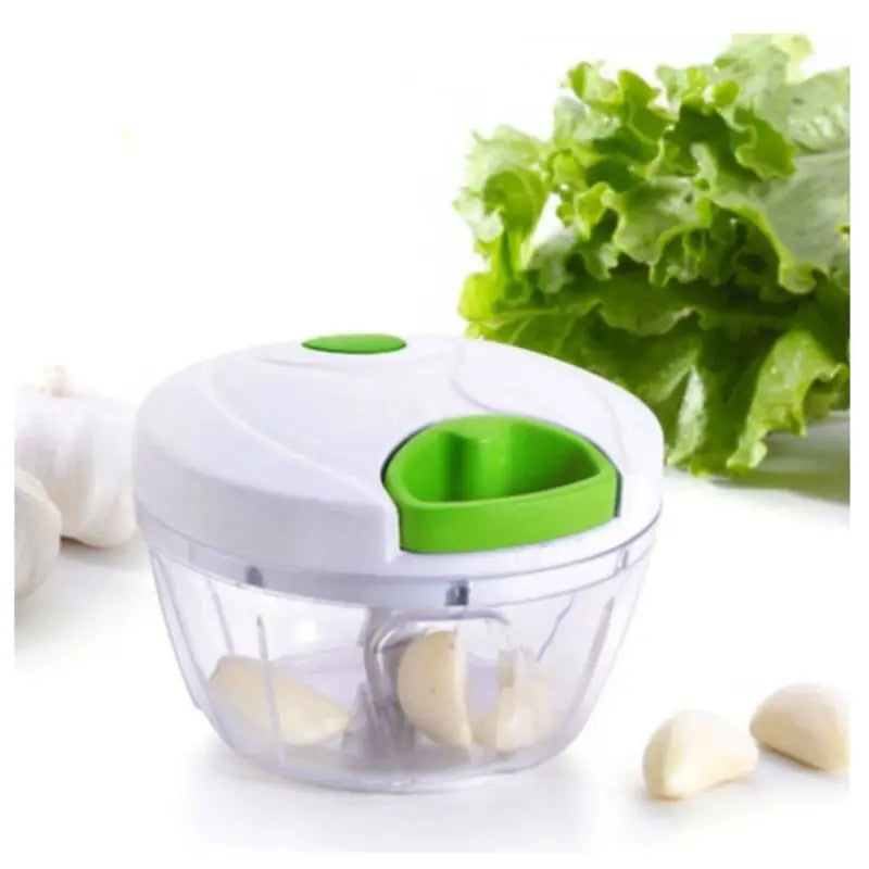 Manual Garlic Grinder With Drawstring Household Easy Cutter Meat Blender Multifunction Kitchen Food Shredder Fruit Crusher Blender