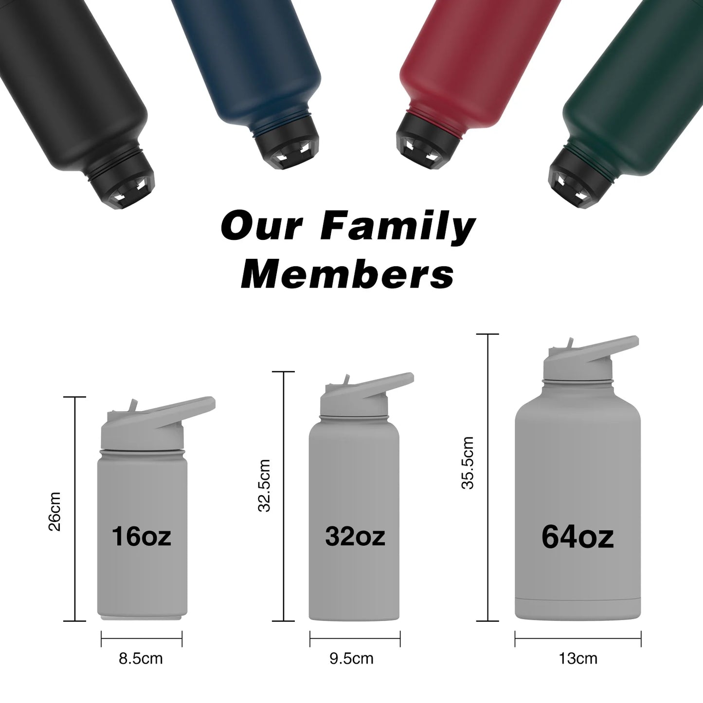 Stainless Steel Thermal Mug with Handle Large Capacity Insulated Cup Office and Home Tumbler Outdoor Sports Water Bottle