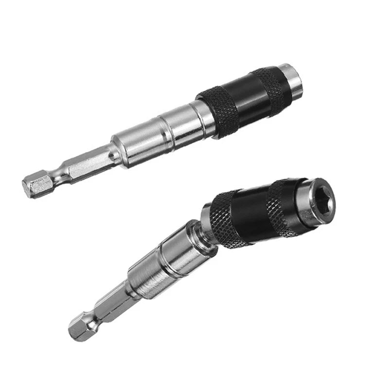 Hex Magnetic Ring Screwdriver Bits Drill Hand Tools 1/4" Drill Bit Extension Rod Quick Change Holder Drive Guide Screw Drill Tip