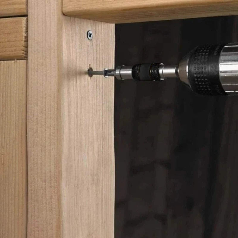 Hex Magnetic Ring Screwdriver Bits Drill Hand Tools 1/4" Drill Bit Extension Rod Quick Change Holder Drive Guide Screw Drill Tip