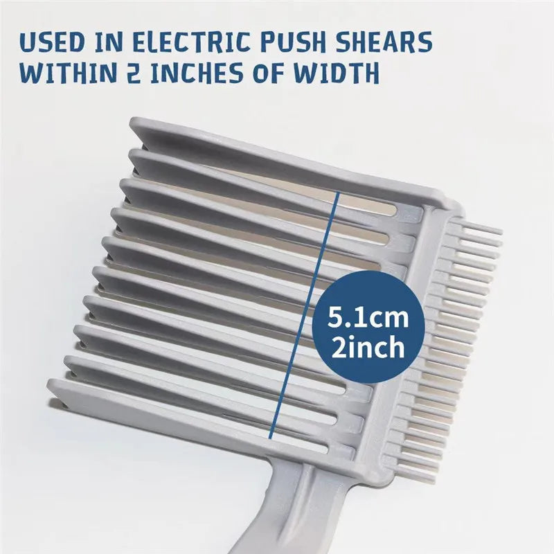 Fade Comb 1/2PCS Blending Comb Barber Hair Comb Multi-Function Hair Cutting Combs Clipper Combs Men Professional Salon Hair Tool