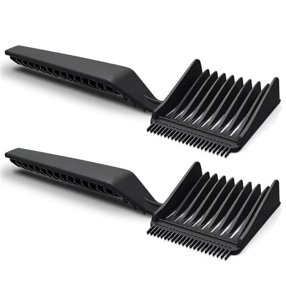Fade Comb 1/2PCS Blending Comb Barber Hair Comb Multi-Function Hair Cutting Combs Clipper Combs Men Professional Salon Hair Tool