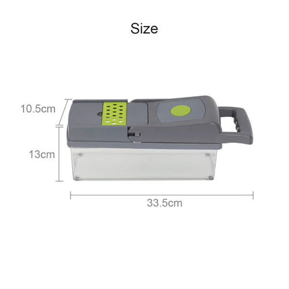 Vegetable Chopper 15 in 1, Salad Fruit Vegetable Food Chopper Slicer Peeler