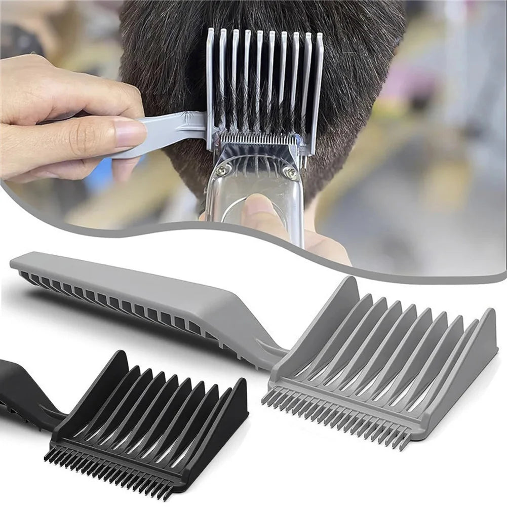 Fade Comb 1/2PCS Blending Comb Barber Hair Comb Multi-Function Hair Cutting Combs Clipper Combs Men Professional Salon Hair Tool