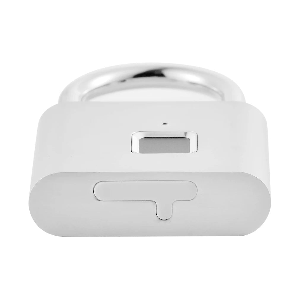 Smart Home Fingerprint Lock Fingerprint Padlock Door Lock Waterproof Keyless USB Rechargeable House Locker