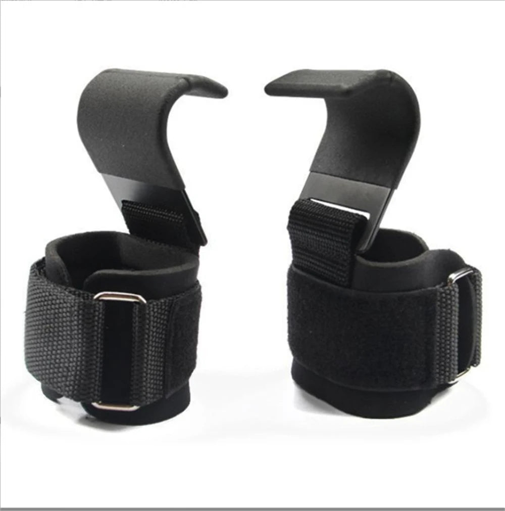Gym Straps Hook Bar, Pull Weights Easy Power Weight Lifting Training Wrist Support Lifting Glove