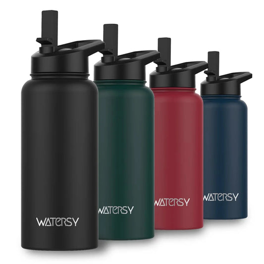 Stainless Steel Thermal Mug with Handle Large Capacity Insulated Cup Office and Home Tumbler Outdoor Sports Water Bottle