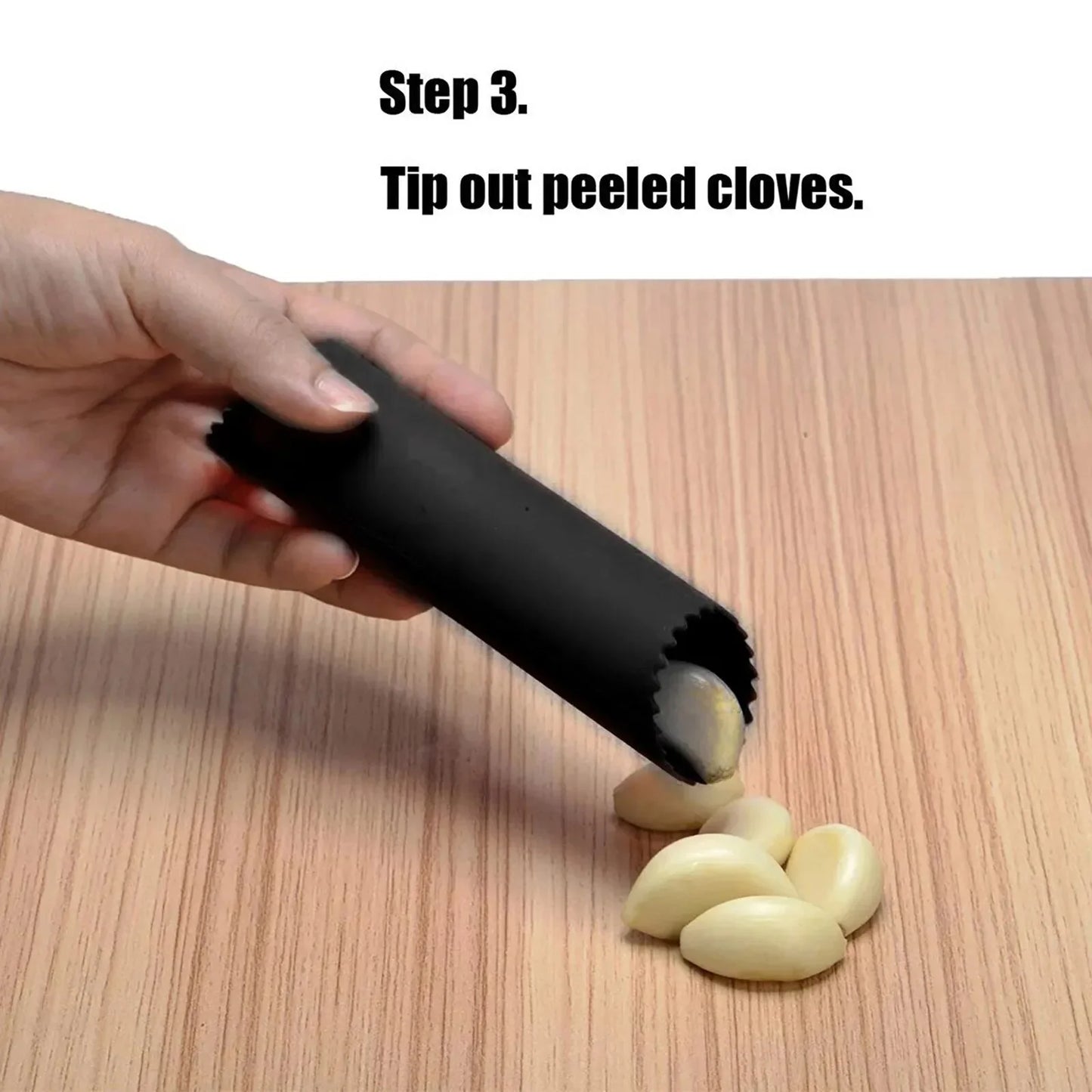 Silicone Garlic Peeler Circular Cylinder Stripper Tube Peeling Useful Easy Kitchen Tools Non-Toxic Safety Gadget