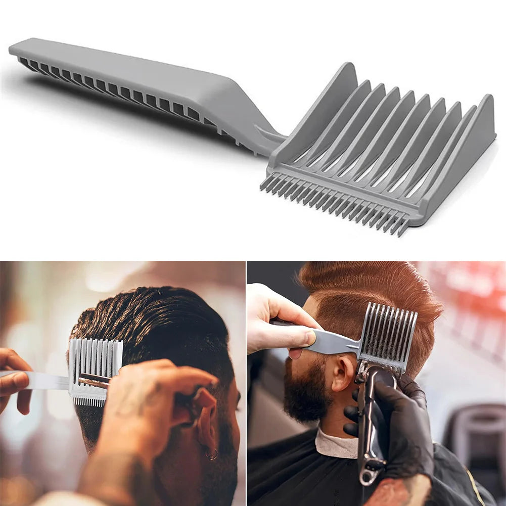 Fade Comb 1/2PCS Blending Comb Barber Hair Comb Multi-Function Hair Cutting Combs Clipper Combs Men Professional Salon Hair Tool
