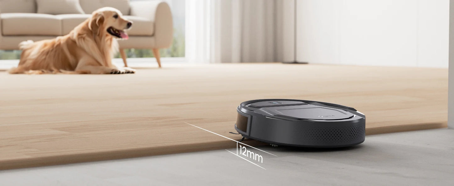 Lefant M210 Pro Robot Vacuum Cleaner with 2200Pa Suction,WiFi/Alexa/APP/Bluetooth,Schedule Cleaning,Self-Charging,Smart for Home